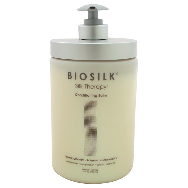 Biosilk Silk Therapy Conditioning Balm by Biosilk for Unisex - 25 oz Conditioner