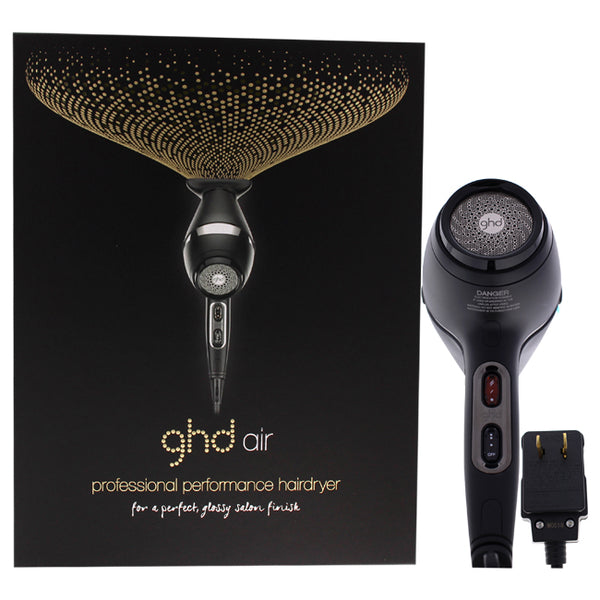 GHD Air Professional Performance Hairdryer - Black by GHD for Unisex - 1 Pc Hair Dryer