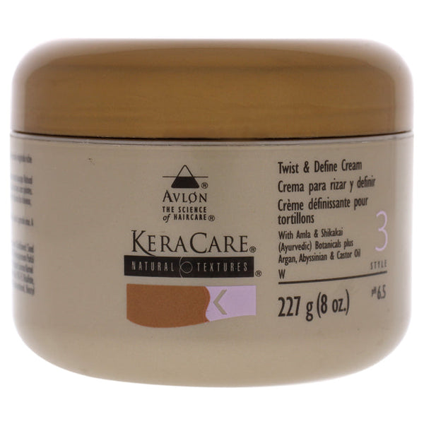 Avlon KeraCare Natural Textures Twist and Define Cream by Avlon for Unisex - 8 oz Cream