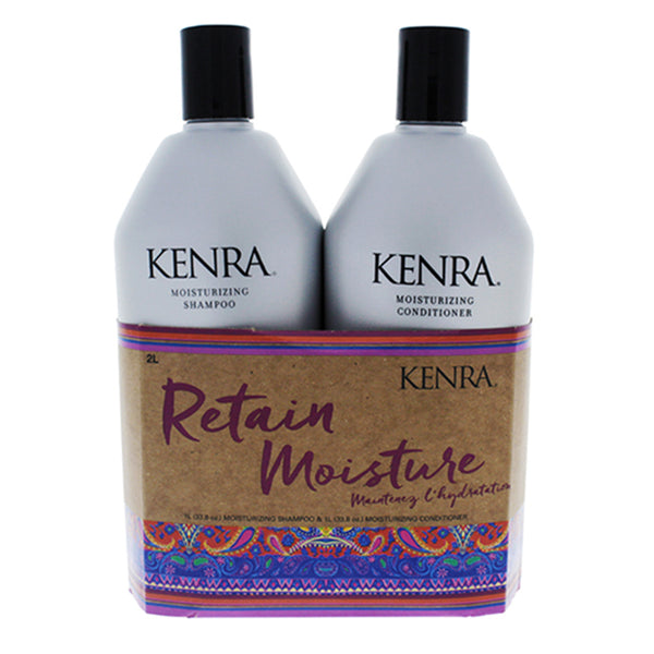 Kenra Moisturizing Shampoo and Conditioner Duo by Kenra for Unisex - 33.8 oz Shampoo and Conditioner