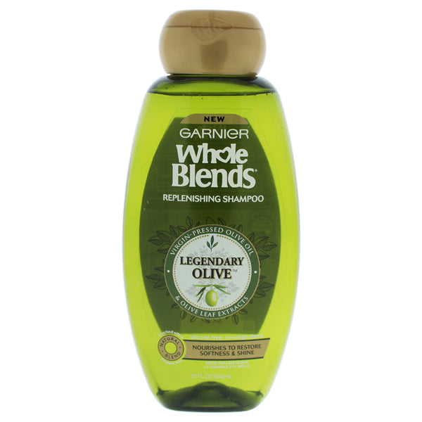 Garnier Whole Blends Legendary Olive Replenishing Shampoo by Garnier for Unisex - 22 oz Shampoo