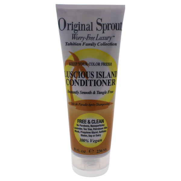 Original Sprout Luscious Island Conditioner by Original Sprout for Unisex - 8 oz Conditioner