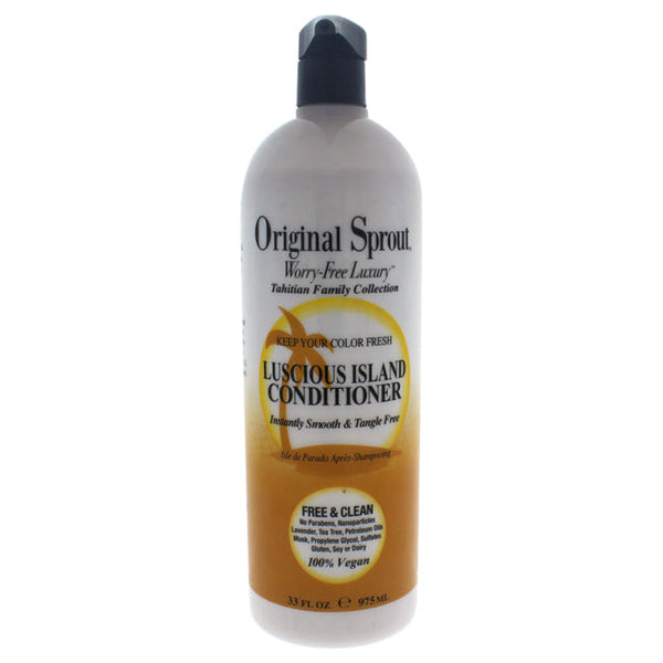 Original Sprout Luscious Island Conditioner by Original Sprout for Unisex - 33 oz Conditioner