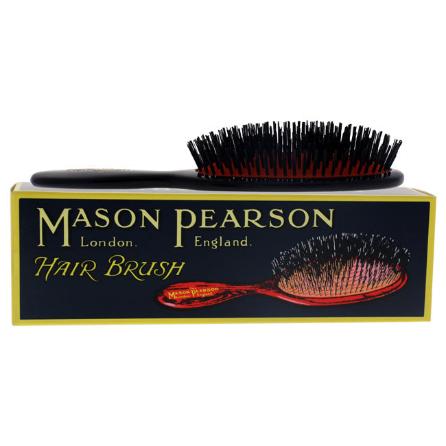 Mason Pearson Pocket Bristle Brush - B4 Dark Ruby by Mason Pearson for Unisex - 1 Pc Hair Brush