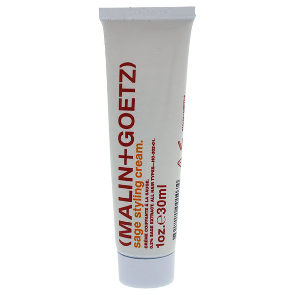 Malin + Goetz Sage Styling Cream by Malin + Goetz for Unisex - 1 oz Cream