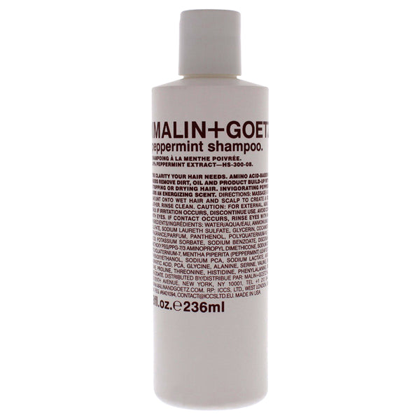 MALIN+GOETZ Pepermint Shampoo by Malin + Goetz for Unisex - 8 oz Shampoo