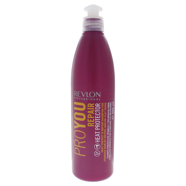 Revlon Pro You Repair Heat Protector Shampoo by Revlon for Unisex - 11.8 oz Shampoo