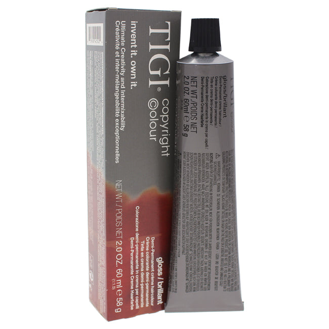 TIGI Colour Gloss Creme Hair Color - # 66/65 Intense Red Mahogany Dark ...