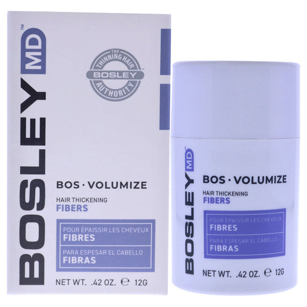 Bosley Hair Thickening Fibers - Dark Brown by Bosley for Unisex - 0.42 oz Treatment