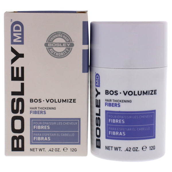 Bosley Hair Thickening Fibers - Medium Brown by Bosley for Unisex - 0.42 oz Treatment