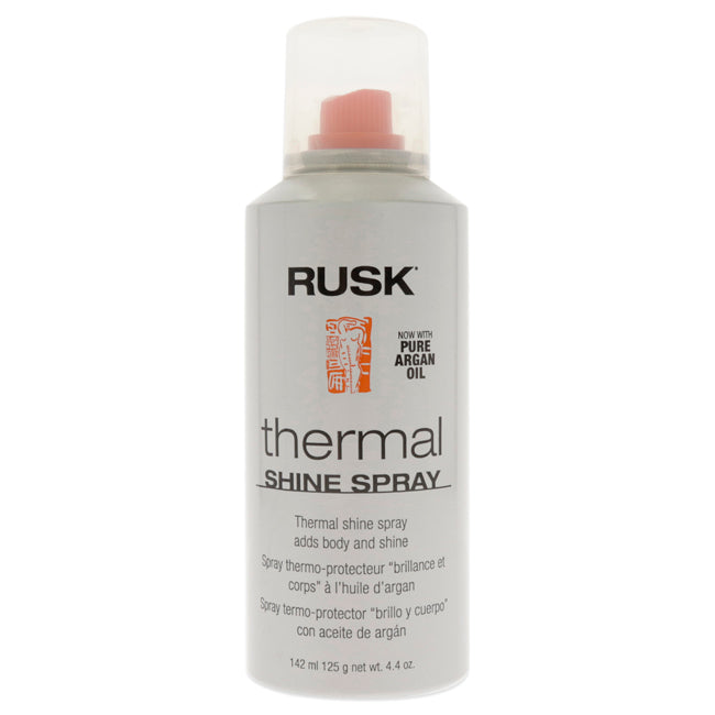 Rusk Thermal Shine Spray by Rusk for Unisex - 4.4 oz Hair Spray