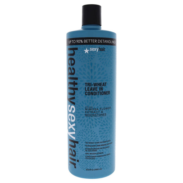 Sexy Hair Healthy Sexy Tri-Wheat Leave-In Conditioner by Sexy Hair for Unisex - 33.8 oz Conditioner