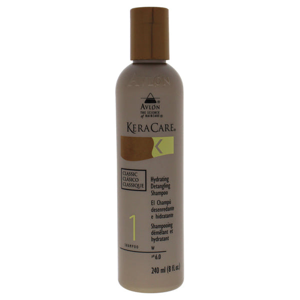 Avlon KeraCare Hydrating Detangling Shampoo by Avlon for Unisex - 8 oz Shampoo
