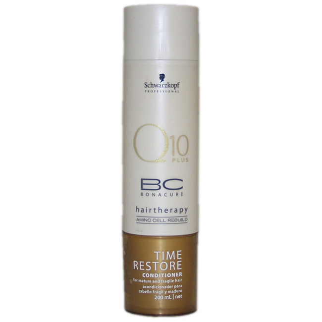 Schwarzkopf BC Bonacure Time Restore Q10 Plus Conditioner by Schwarzkopf for Unisex - 6.8 oz Conditioner