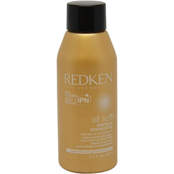 Redken All Soft Shampoo by Redken for Unisex - 1.7 oz Shampoo