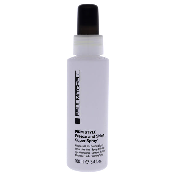 Paul Mitchell Firm Style Freeze and Shine Super Spray by Paul Mitchell for Unisex - 3.4 oz Hair Spray