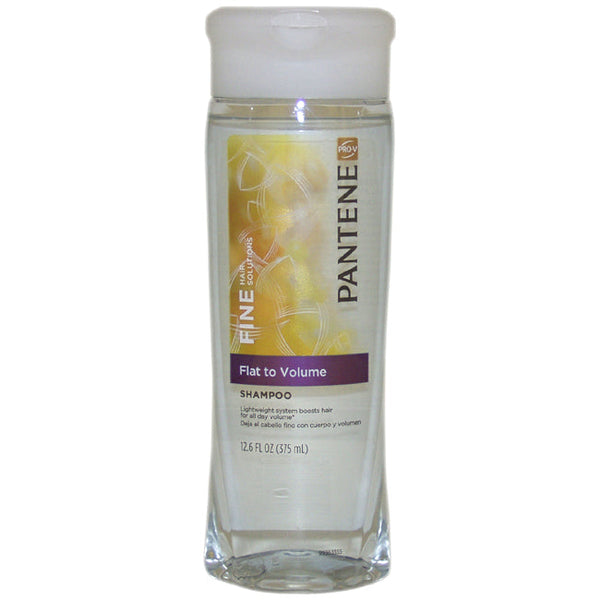 Pantene Pro-V Fine Hair Solutions Flat to Volume Shampoo by Pantene for Unisex - 12.6 oz Shampoo