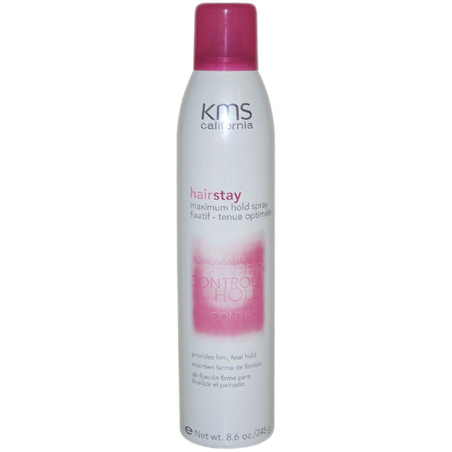 KMS Hair Stay Maximum Hold Spray by KMS for Unisex - 8.6 oz Spray