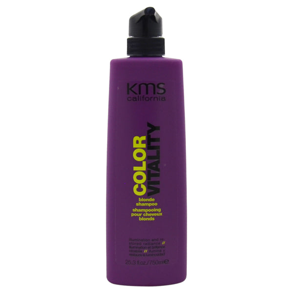 KMS Color Vitality Blonde Shampoo by KMS for Unisex - 25.3 oz Shampoo