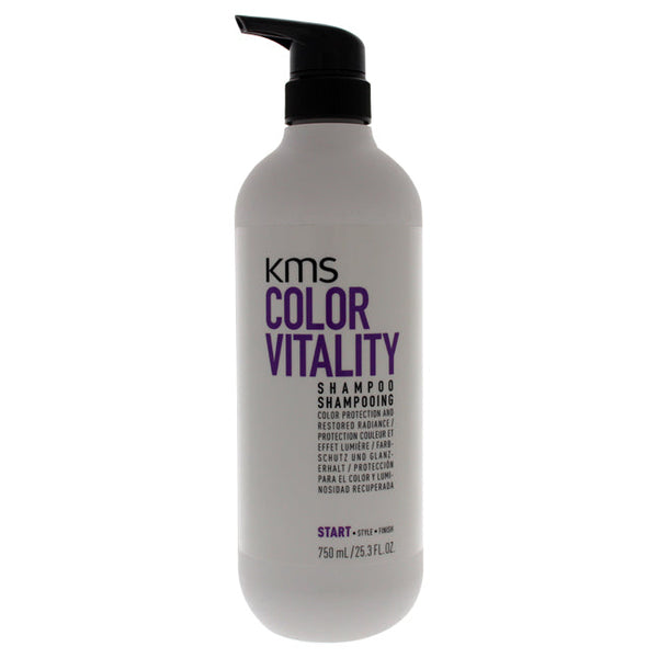 KMS Color Vitality Shampoo by KMS for Unisex - 25.3 oz Shampoo
