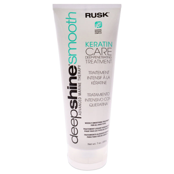 Rusk Deepshine Keratin Care Deep Penetrating Treatment by Rusk for Unisex - 7 oz Treatment