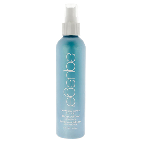 Aquage Working Spray - Firm Hold by Aquage for Unisex - 8 oz Hair Spray