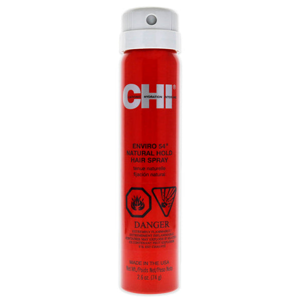 CHI Enviro 54 Natural Hold Hairspray by CHI for Unisex - 2.6 oz Hair Spray