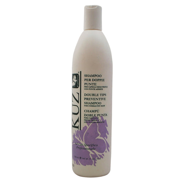 Kuz Kuz Double Tips Preventive Shampoo by Kuz for Unisex - 16.9 oz Shampoo