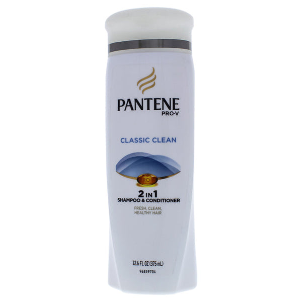 Pantene Pro-V Classic Care 2 in 1 Shampoo and Conditioner by Pantene for Unisex - 12.6 oz Shampoo