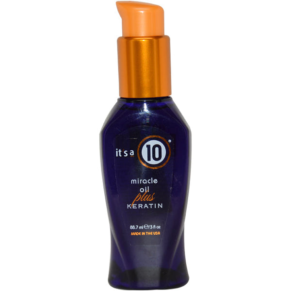 Its A 10 Miracle Oil Plus Keratin by Its A 10 for Unisex - 3 oz Oil