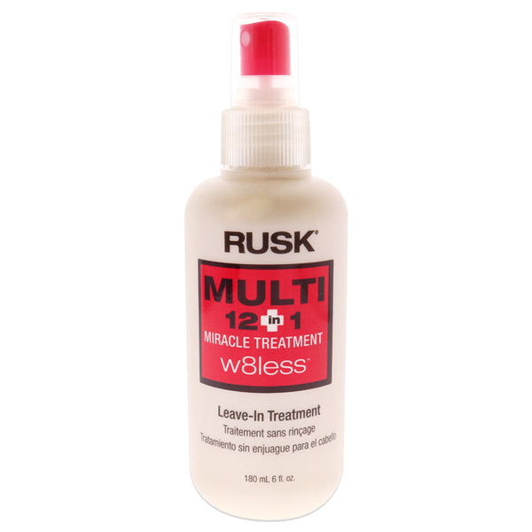 Rusk W8less Multi 12 in 1 Miracle Leave-In Treatment by Rusk for Unisex - 6 oz Treatment