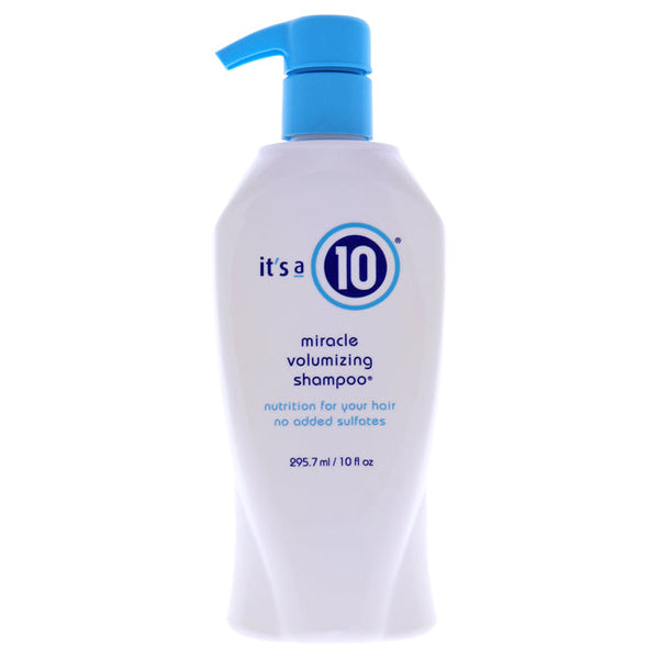 Its A 10 Miracle Volumizing Shampoo Sulfate-Free by Its A 10 for Unisex - 10 oz Shampoo