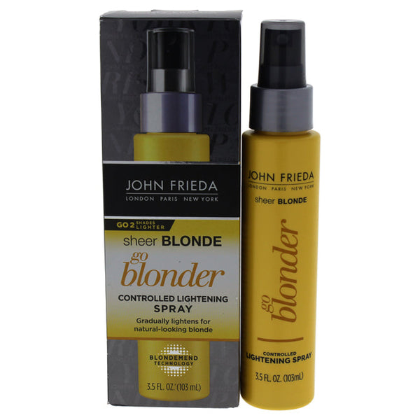 John Frieda Sheer Blonde Go Blonder Controlled Lightening Spray by John Frieda for Unisex - 3.5 oz Spray