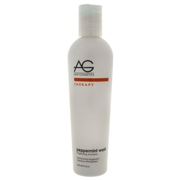 AG Hair Cosmetics Peppermint Wash Invigorating Shampoo by AG Hair Cosmetics for Unisex - 8 oz Shampoo