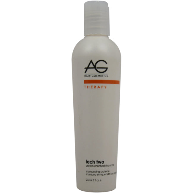 AG Hair Cosmetics Tech Two Protein-Enriched Shampoo by AG Hair Cosmetics for Unisex - 8 oz Shampoo
