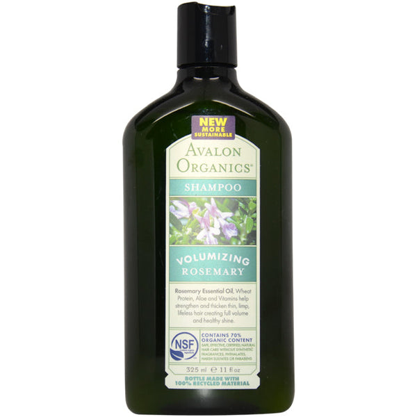 Avalon Organics Organics Volumizing Rosemary Shampoo by Avalon Organics for Unisex - 11 oz Shampoo