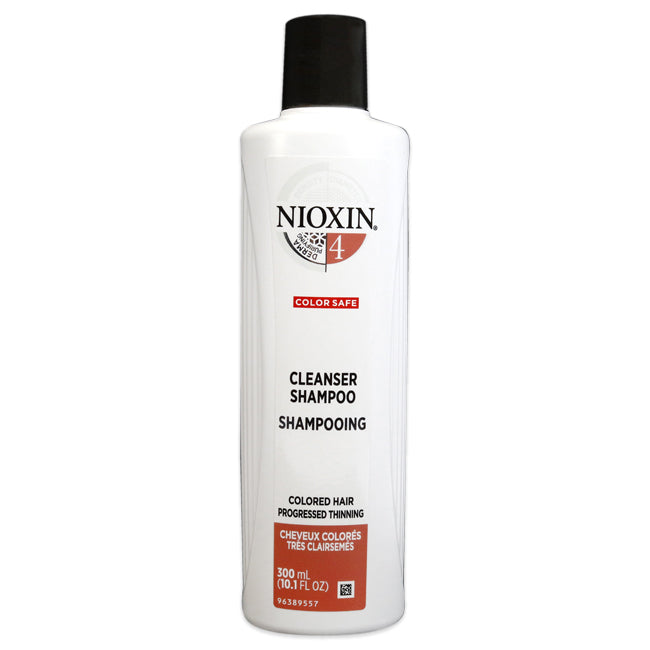 Nioxin System 4 Cleanser Shampoo by Nioxin for Unisex - 10.1 oz Shampoo