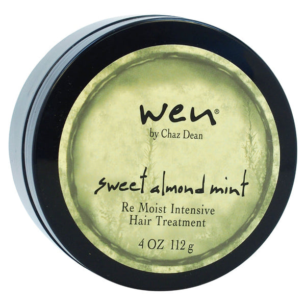Chaz Dean Wen Sweet Almond Mint Re Moist Intensive Hair Treatment by Chaz Dean for Unisex - 4 oz Treatment