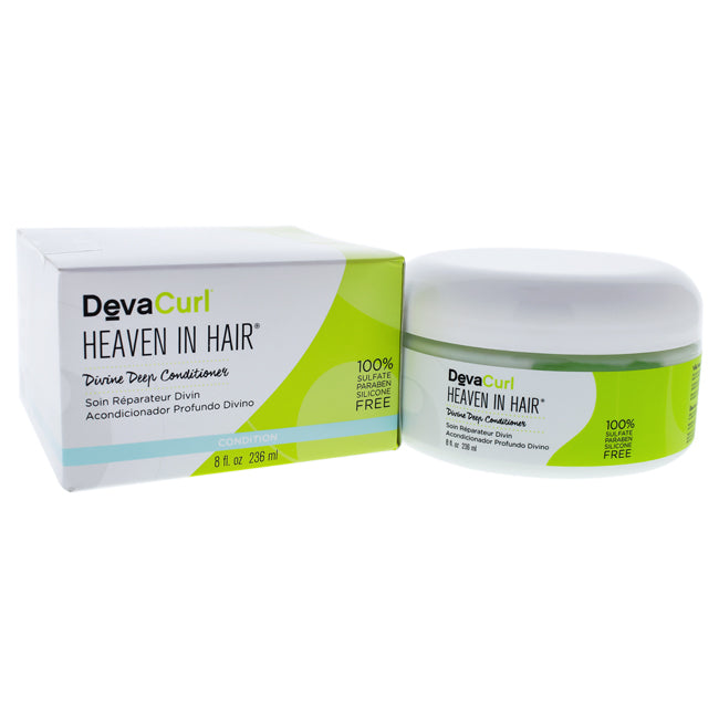 DevaCurl Heaven In Hair Divine Deep Conditioner by DevaCurl for Unisex - 8 oz Treatment