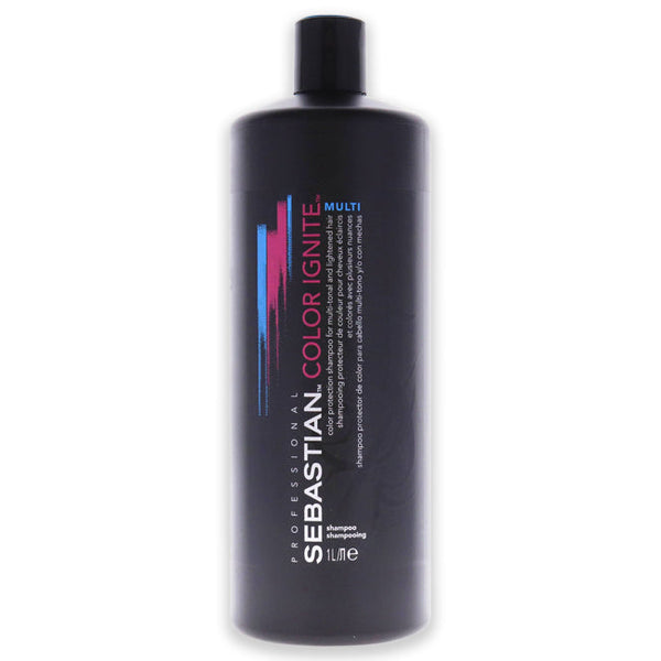 Sebastian Color Ignite Multi Shampoo by Sebastian for Unisex - 33.8 oz Shampoo