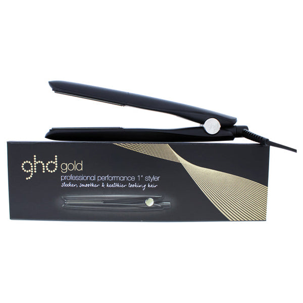 GHD GHD Gold Professional Styler Flat Iron - Black by GHD for Unisex - 1 Inch Flat Iron