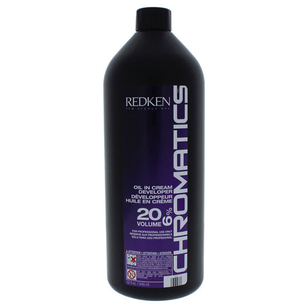 Redken Chromatics Oil In Cream Developer -20 Volume 6% by Redken for Unisex - 32 oz Cream