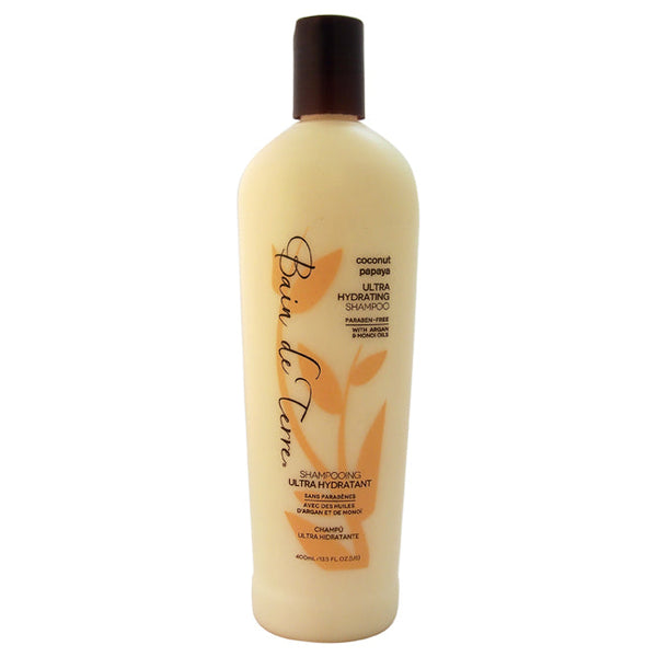Bain de Terre Coconut Papaya Ultra Hydrating Shampoo by Bain de Terre for Unisex - 13.5 oz Shampoo