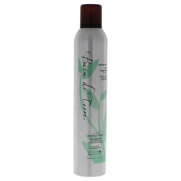 Bain de Terre Infinite Hold Firm Finishing Spray by Bain de Terre for Unisex - 9.1 oz Hairspray