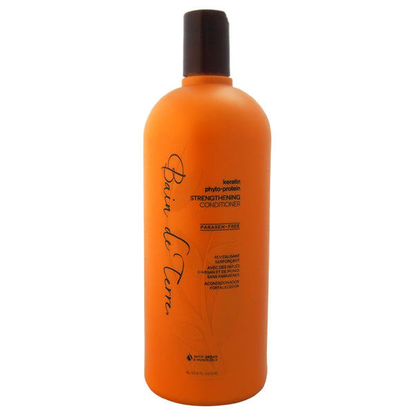 Bain de Terre Keratin Phyto-Protein Sulfate-Free Strengthening Conditioner by Bain de Terre for Unisex - 33.8 oz Conditioner