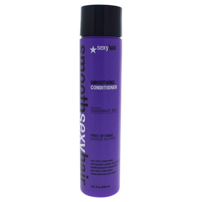 Sexy Hair Smooth Sexy Hair Sulfate-Free Smoothing Conditioner by Sexy Hair for Unisex - 10.1 oz Conditioner