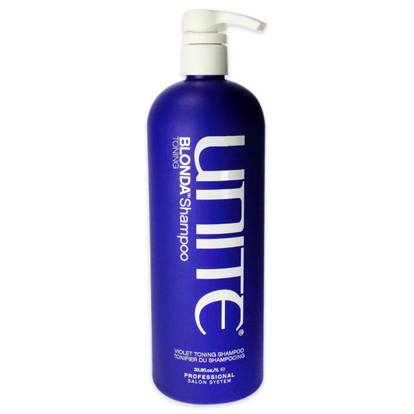 Unite Blonda Shampoo Toning by Unite for Unisex - 33.8 oz Shampoo