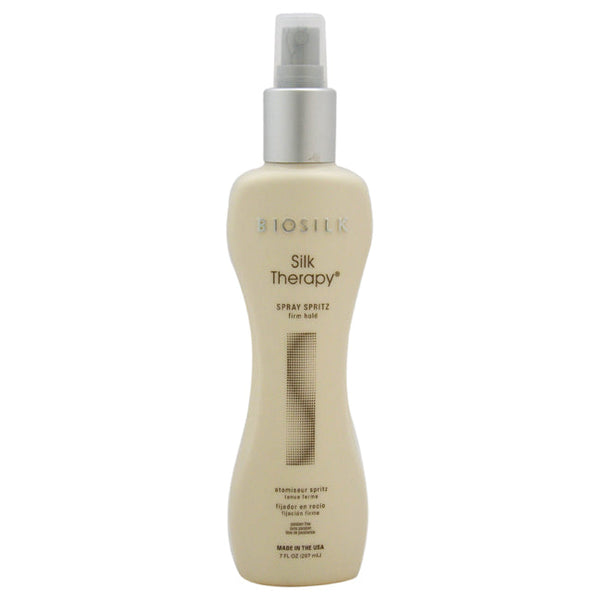 Biosilk Silk Therapy Spray Spritz by Biosilk for Unisex - 7 oz Hairspray