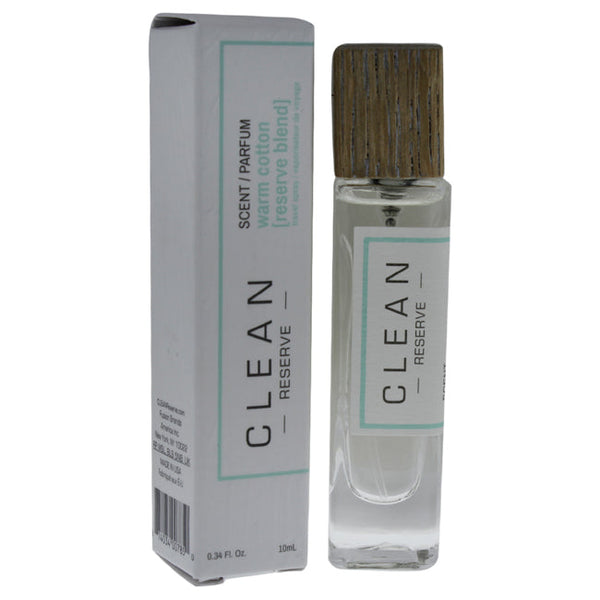 Clean Reserve Warm Cotton by Clean for Unisex - 0.34 oz EDP Spray ( Mini)