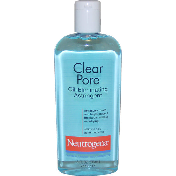 Neutrogena Clear Pore Oil Controlling Astringent by Neutrogena for Unisex - 8 oz Pore Oil